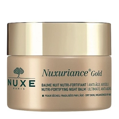 Nuxe Nuxuriance Gold Balme Nuit Redensifiante Anti-Age Global Бальзам ночной питательный укрепляющий антивозрастной  фото 1